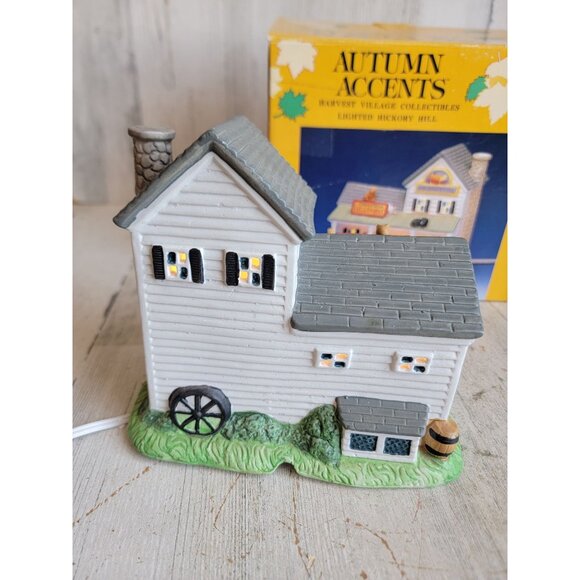 Vintage Autumn accents hickory Hill village accessory ceramic - Picture 7 of 11